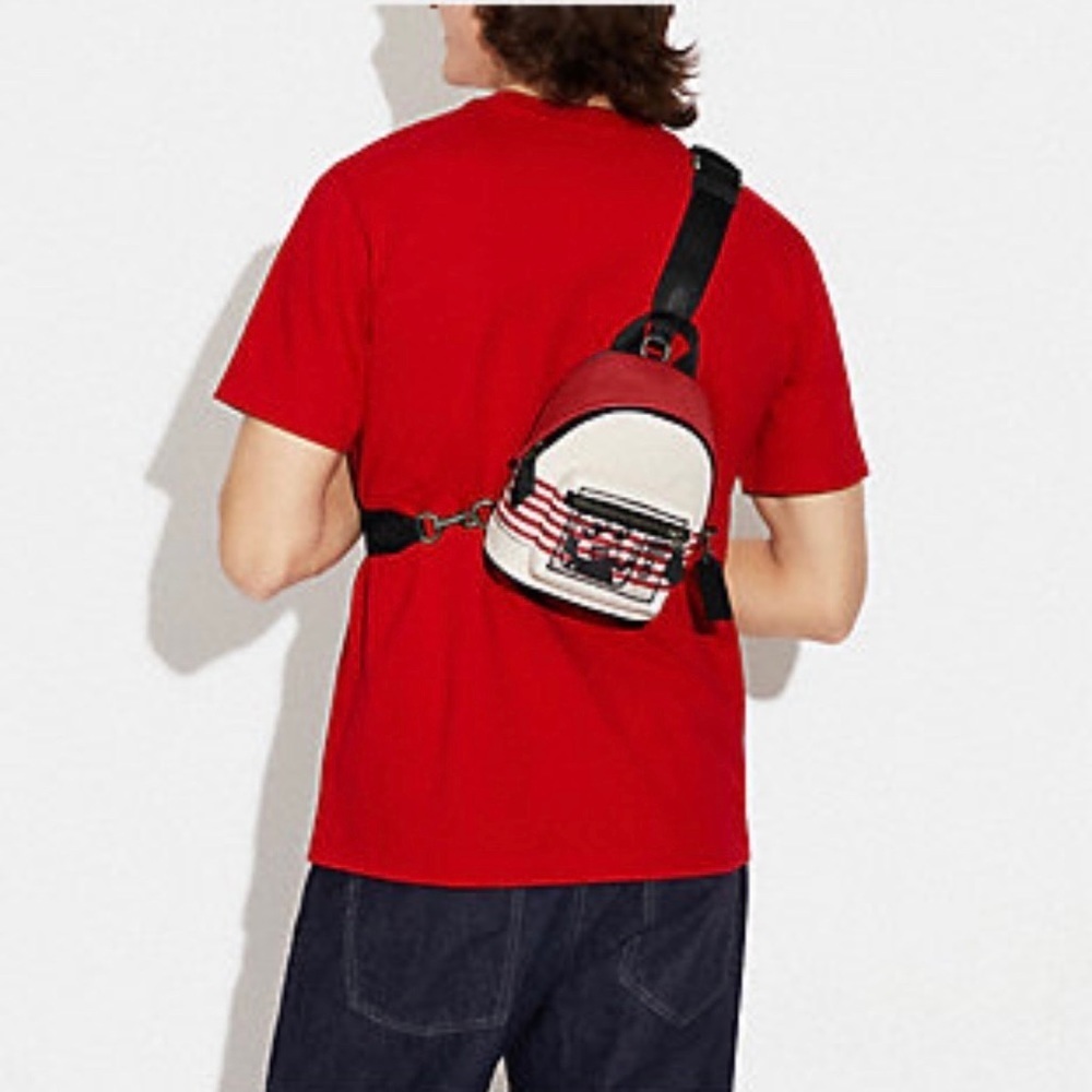 Coach Disney Keith Haring backpack crossbody bag BRAND NEW LIMITED EDITION - Picture 5 of 15